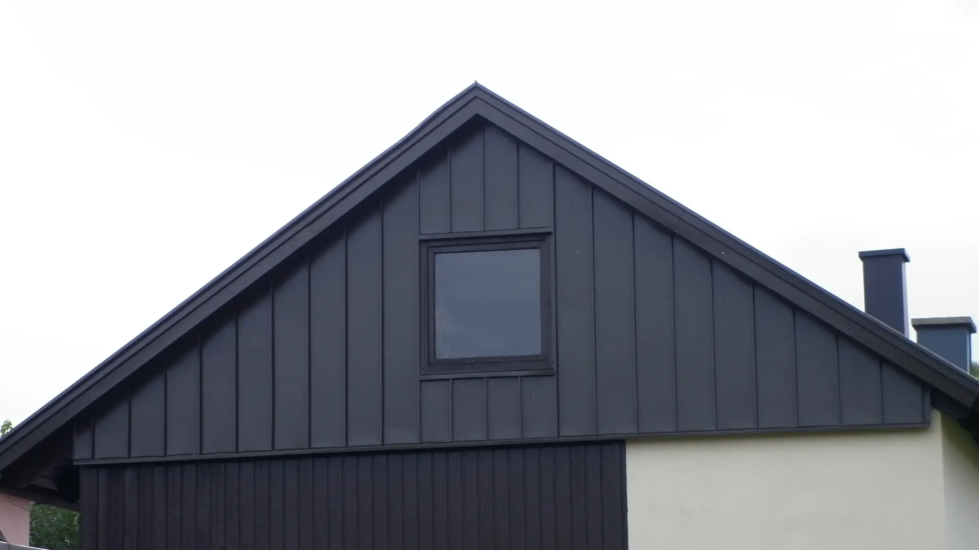 Wandverkleidung aus Blech