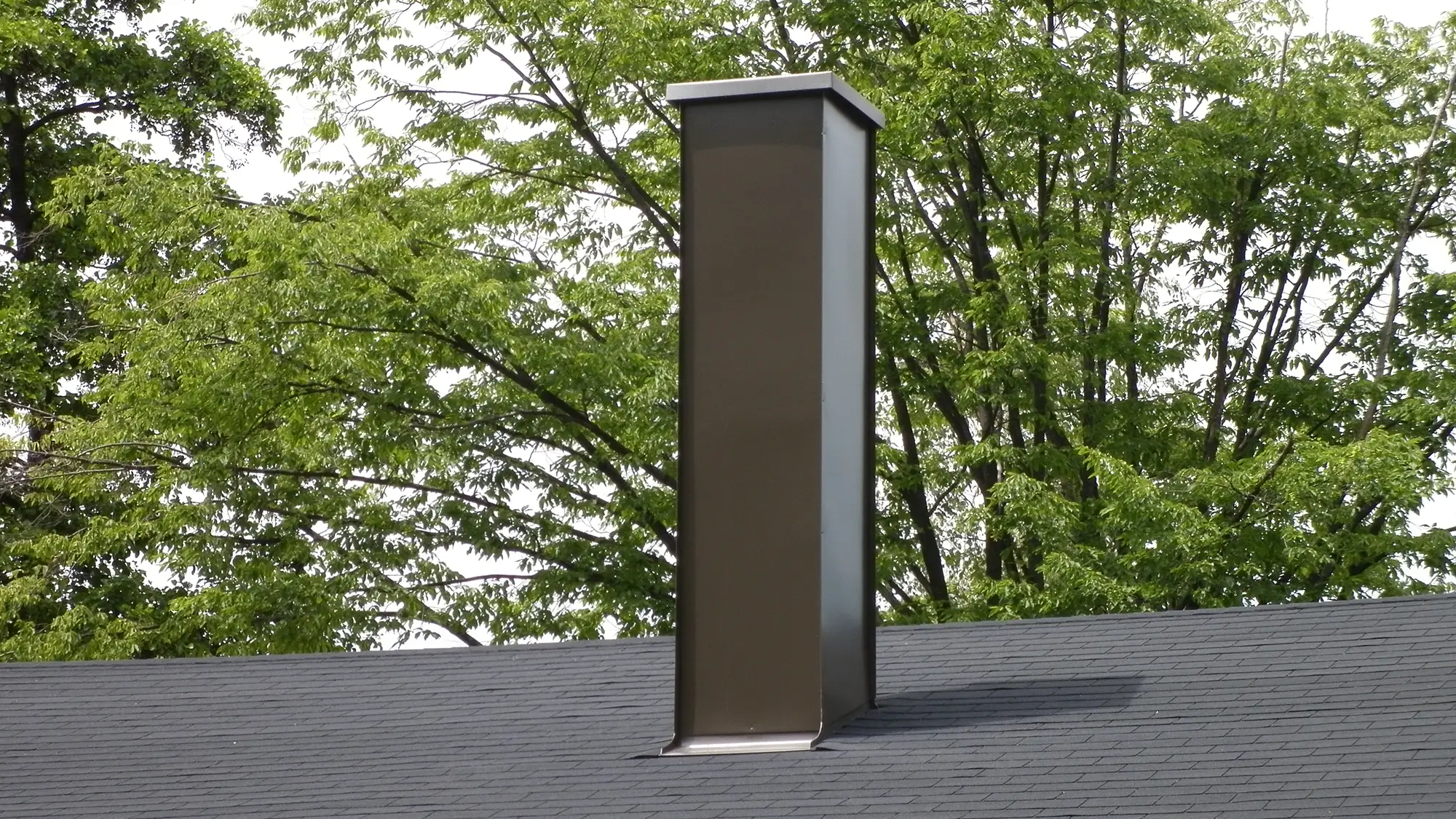 Sanierter Schornstein